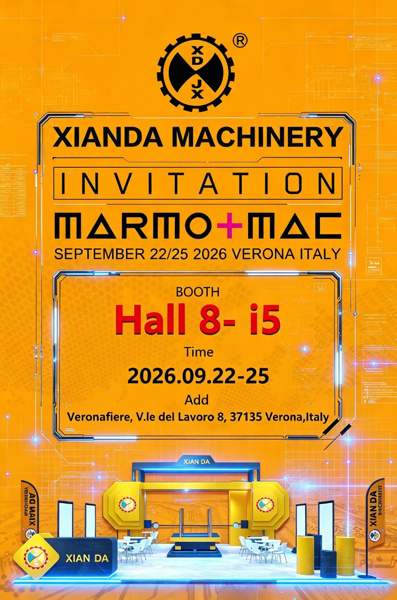 XIANDA MACHINERY på Marmomac 2026